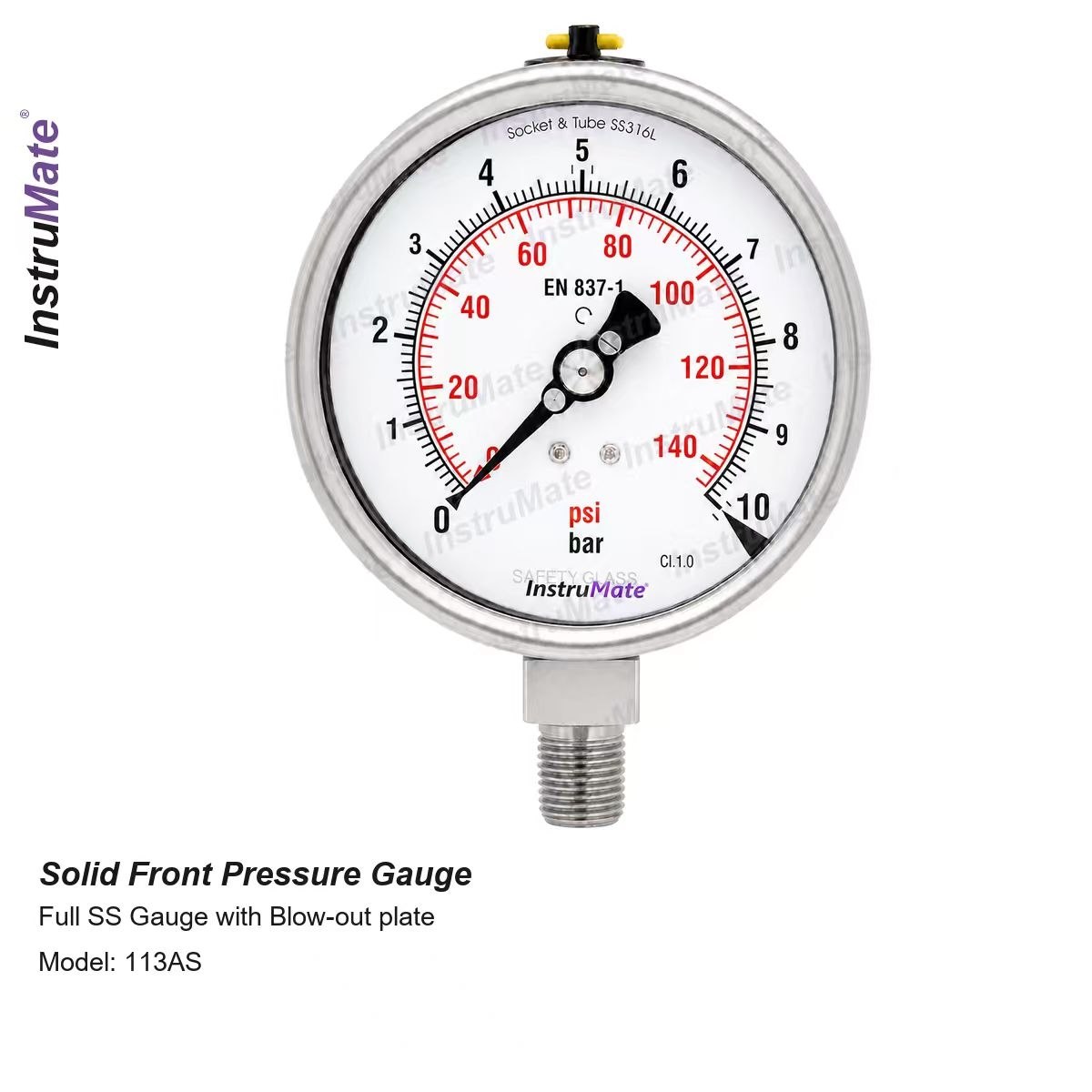 113AS full stainless steel - Instrumate