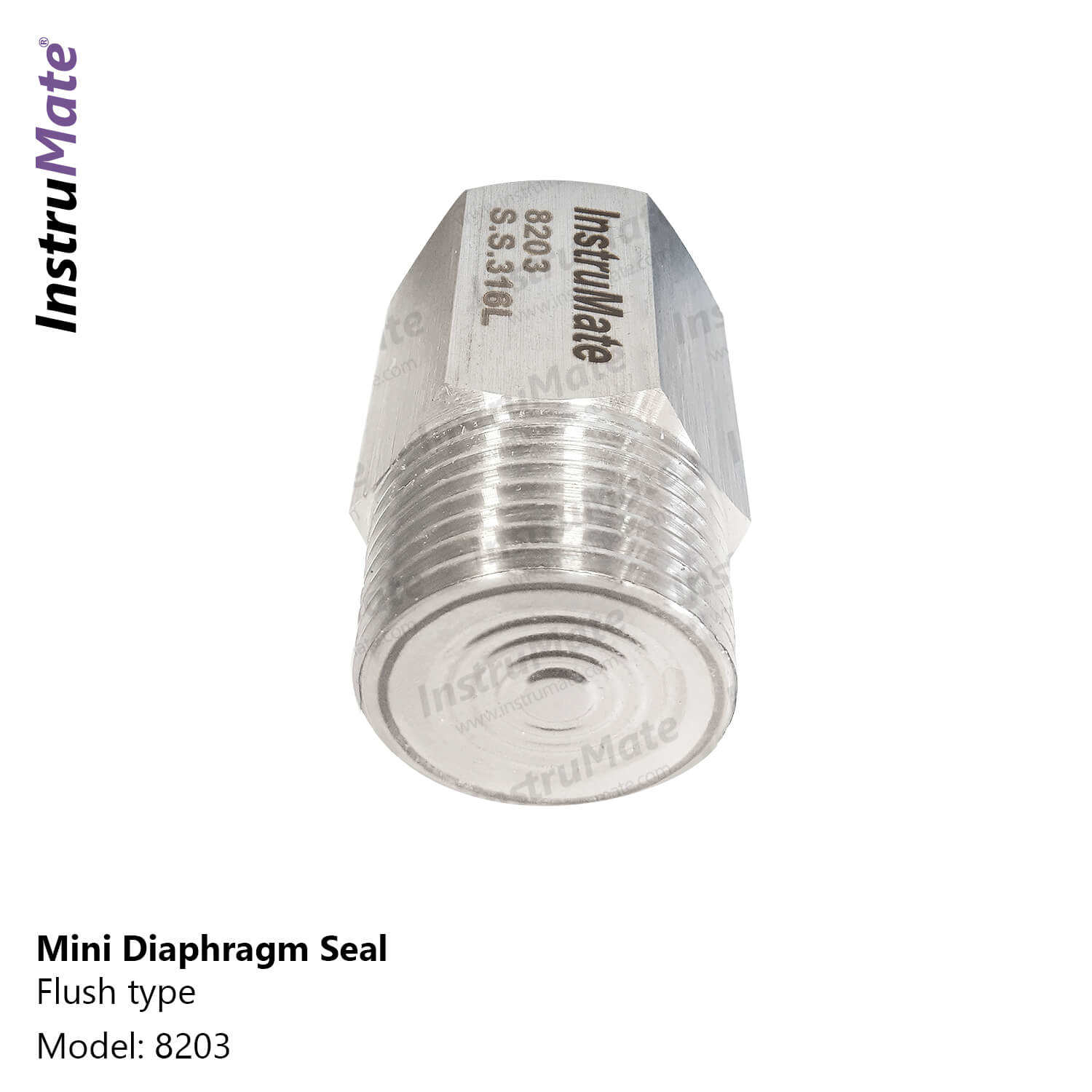 Mini Diaphragm Seal - 8203 - InstruMate
